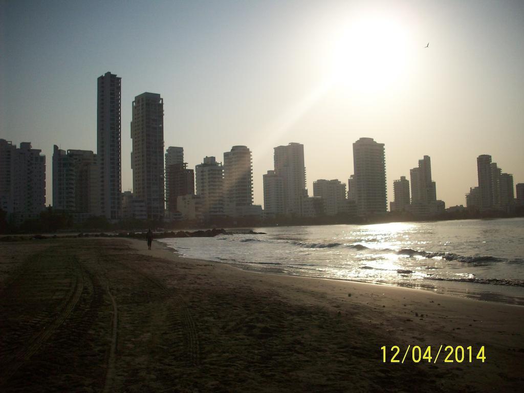 Moderno Apartamento Frente al Mar Cartagena Esterno foto
